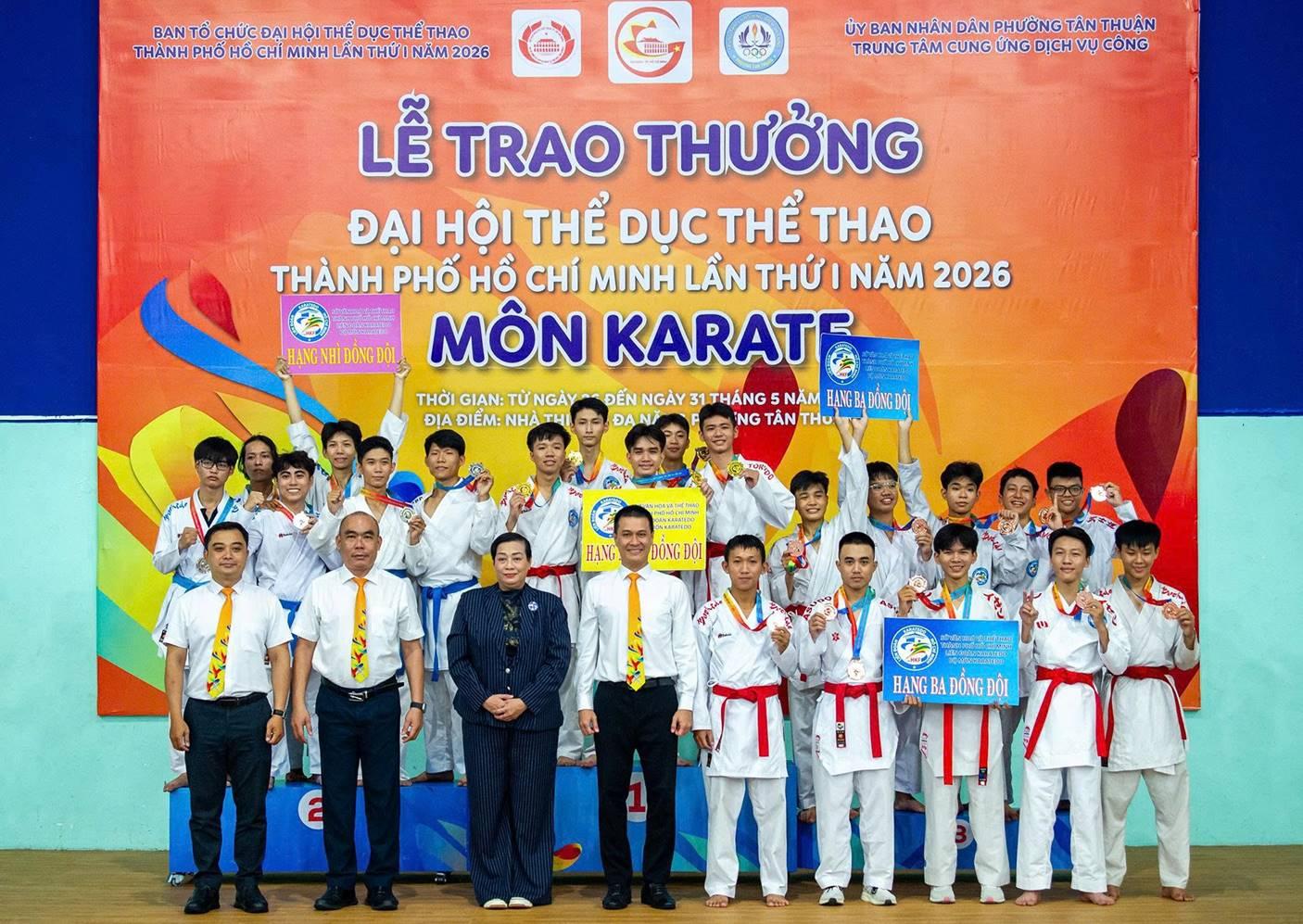 Giải Karatedo Đại hội Thể dục thể thao Thành phố Hồ Chí Minh lần thứ 1 năm 2026