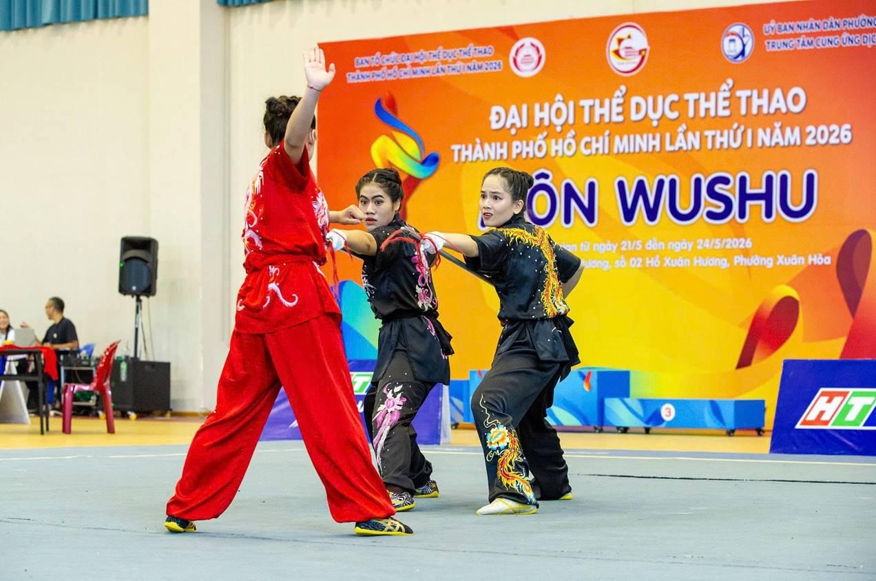 Bài thi Đối luyện nữ