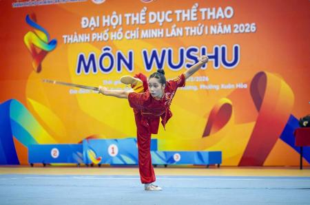 Giải Wushu Đại hội Thể dục thể thao Thành phố Hồ Chí Minh lần thứ 1 năm 2026